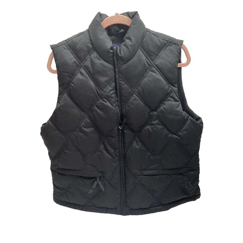 Gap Vest New Ladies, Large Black